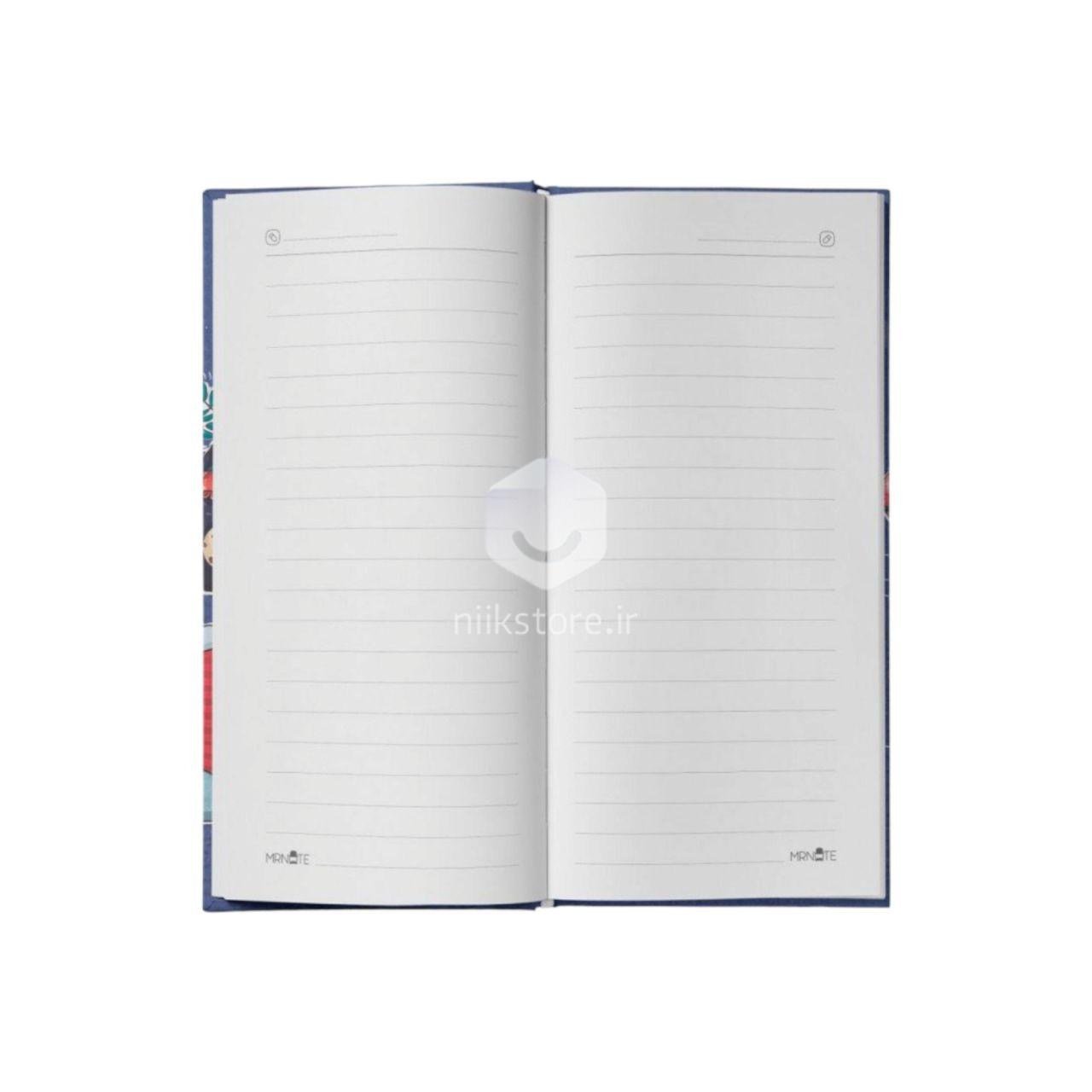 دفتر یادداشت 100 برگ دوختی جلدسخت پالتویی مسترنوت کد 399 محصول